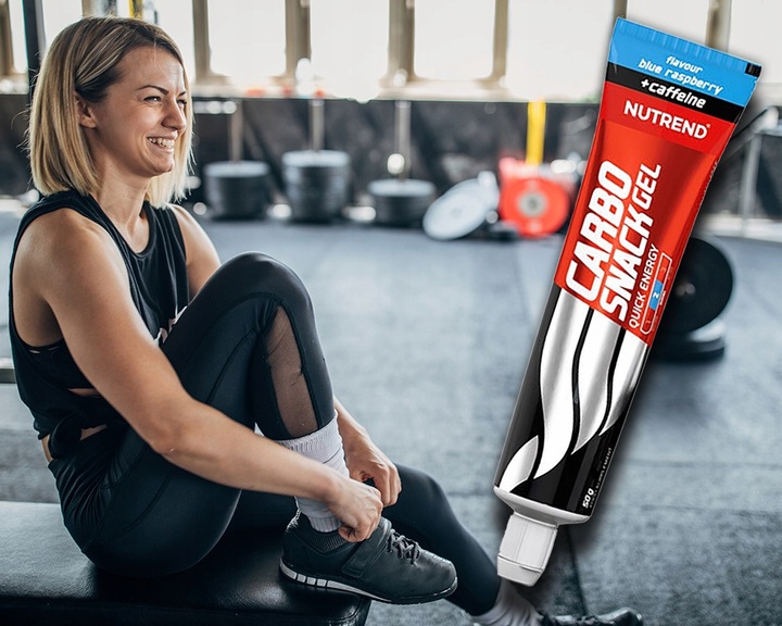 NUTREND CARBOSNACK 12x50 g TUBKA ŻEL ENEGETYCZNY