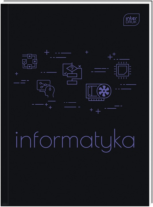 Zestaw 6 x Brulion tematyczny A5 80k zeszyty TWARDA OKŁADKA ze ściągą