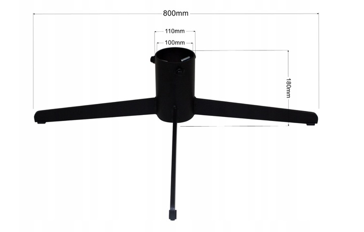Duży Stojak pod choinkę żeliwna spawana mocna podstawa do 4m