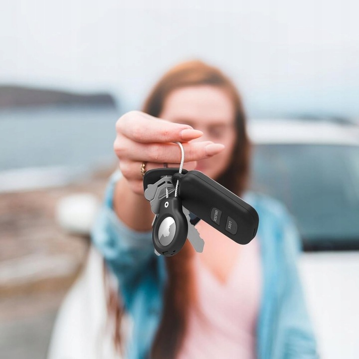 Etui / brelok Tech-Protect do Apple AirTag, wytrzymały pokrowiec, case 2szt