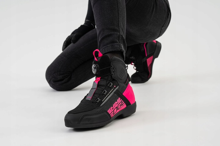 Buty SHIMA EDGE VENTED LADY PINK damskie motocyklowe krótkie ATOP GRATISY