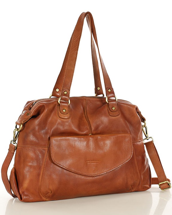 Torebka damska SKÓRZANA miejska Marco Mazzini