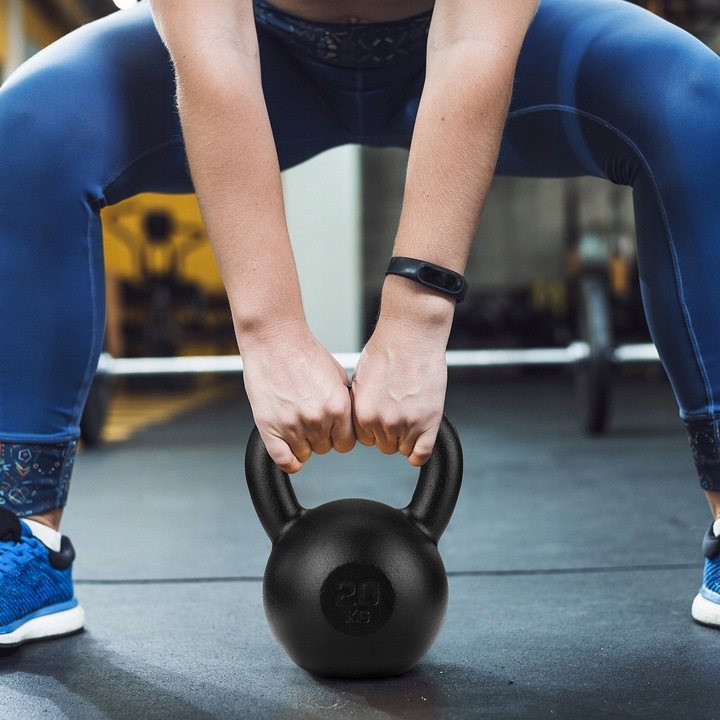 16 kg KETTLEBELL Kettle Odważnik HANTLA Żeliwna PL