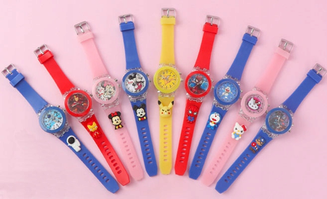 zegarek dziecięcy wskazówkowy LED dla dzieci POKEMONY świecący PIKACHU