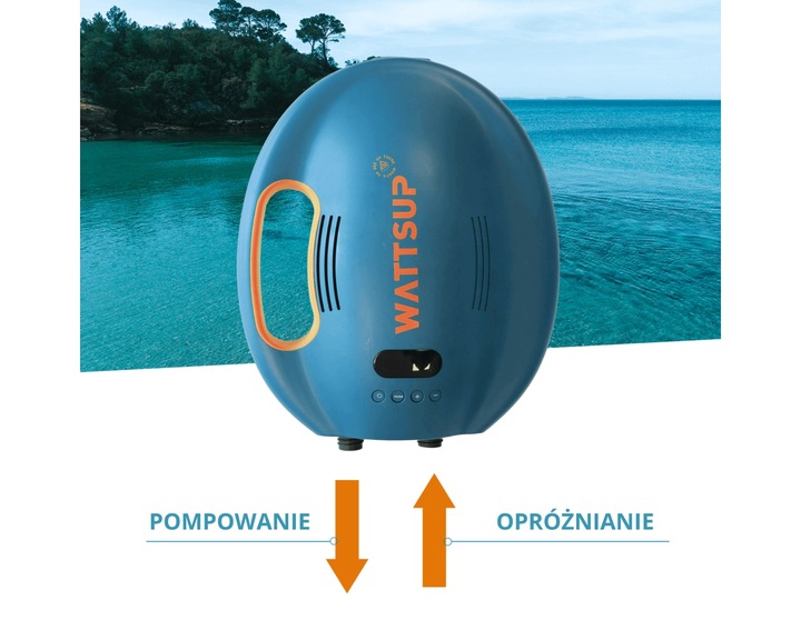 Pompka elektryczna do desek SUP z akumulatorem baterią WATTSUP Swift Plus