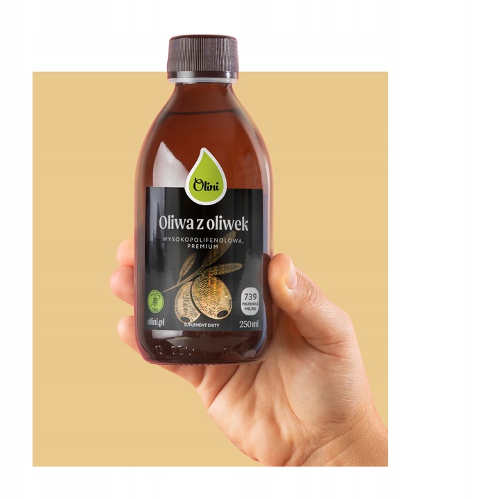 Oliwa z oliwek wysokopolifenolowa PREMIUM extra virgin 250 ml