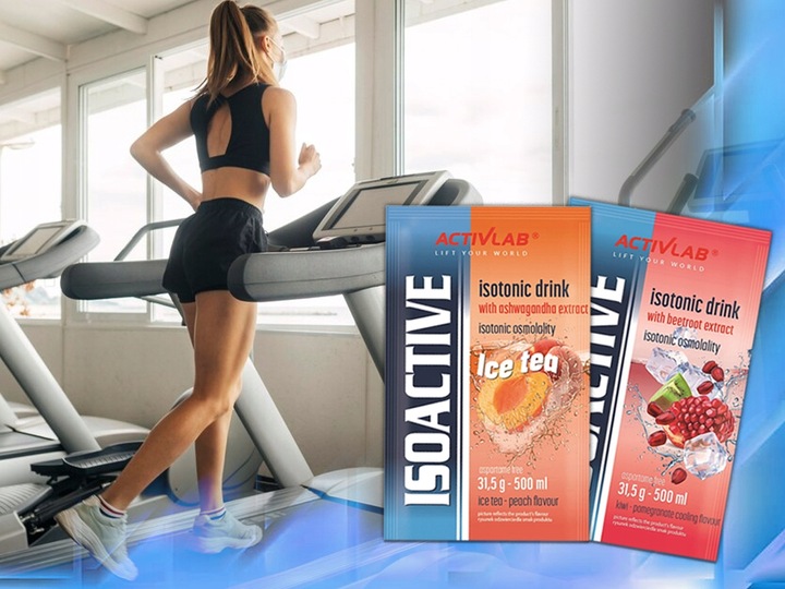 ACTIVLAB ISOACTIVE ISOTONIC x18 MIX SMAKÓW NAPÓJ IZOTONICZNY IZOTONIK