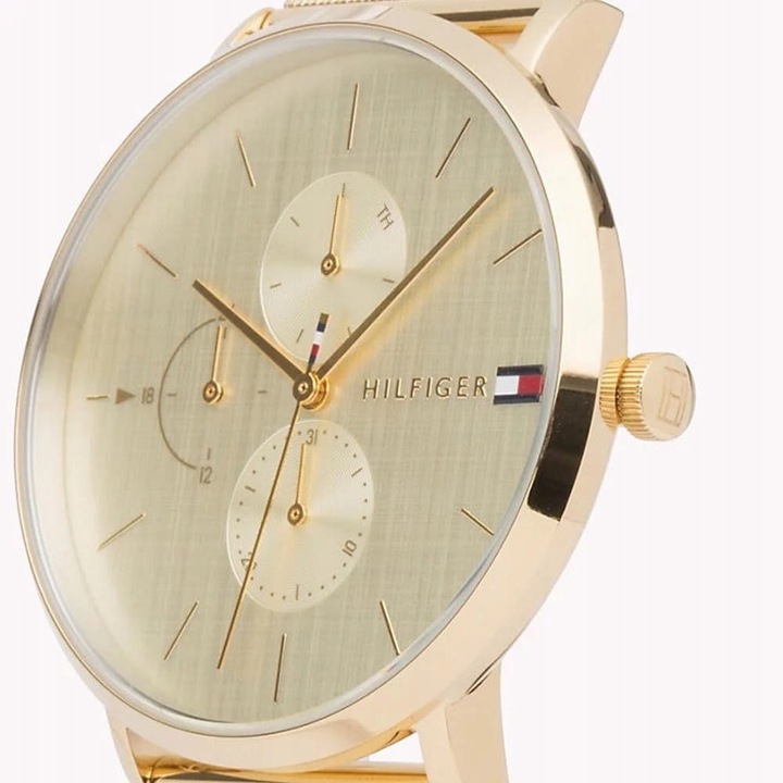 ZEGAREK DAMSKI TOMMY HILFIGER 1781943 JENNA ZŁOTY ORYGINALNY + PUDEŁKO