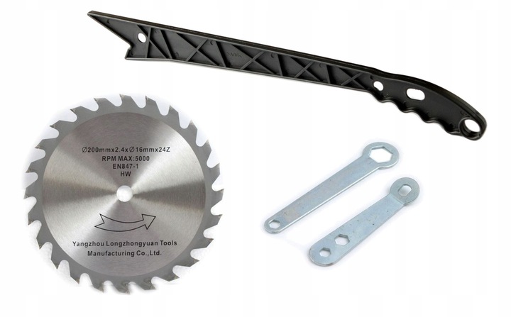 MOCNA KRAJZEGA PIŁA STOŁOWA PILARKA do drewna drzewa 2000W 16mm+Tarcza