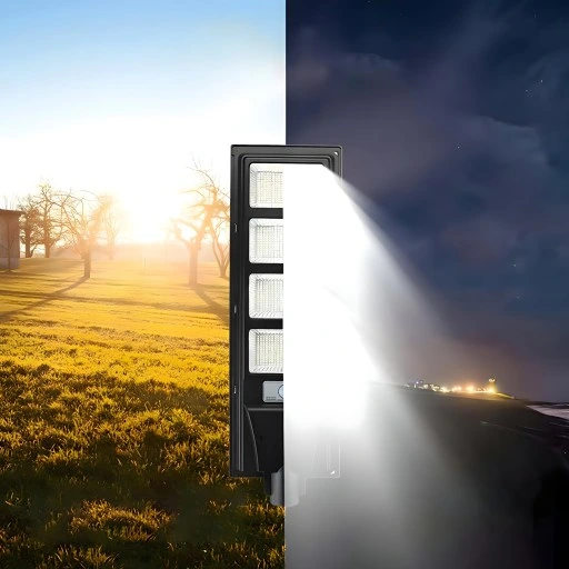 LAMPA SOLARNA ULICZNA LED Z CZUJNIKIEM RUCHU 360W