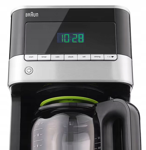 Ekspres przelewowy do kawy, dzbanek szklany Braun KF7120 (P)