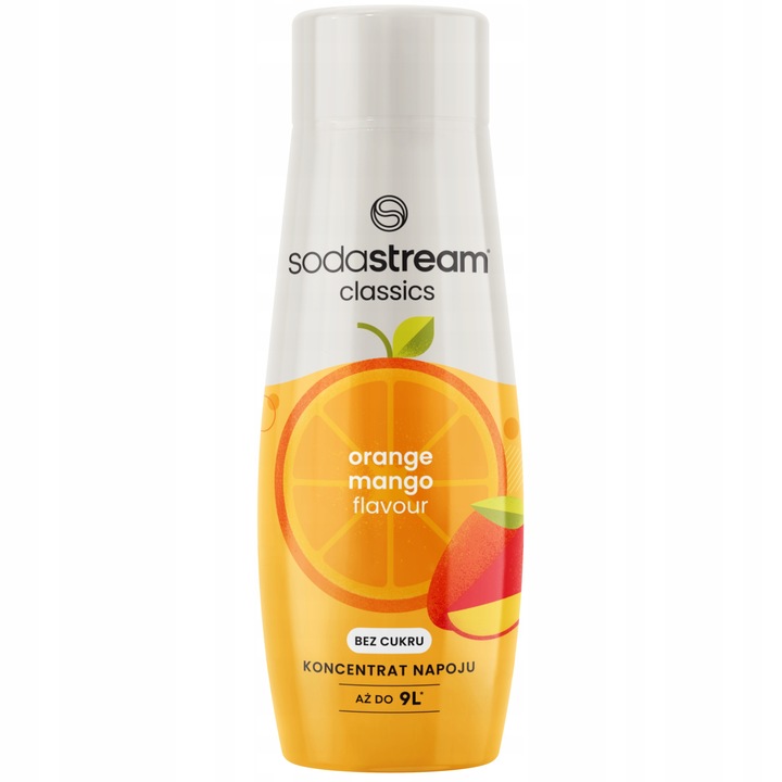 Zestaw syropów smakowych SodaStream koncentrat sok do saturatora 4x 440ml
