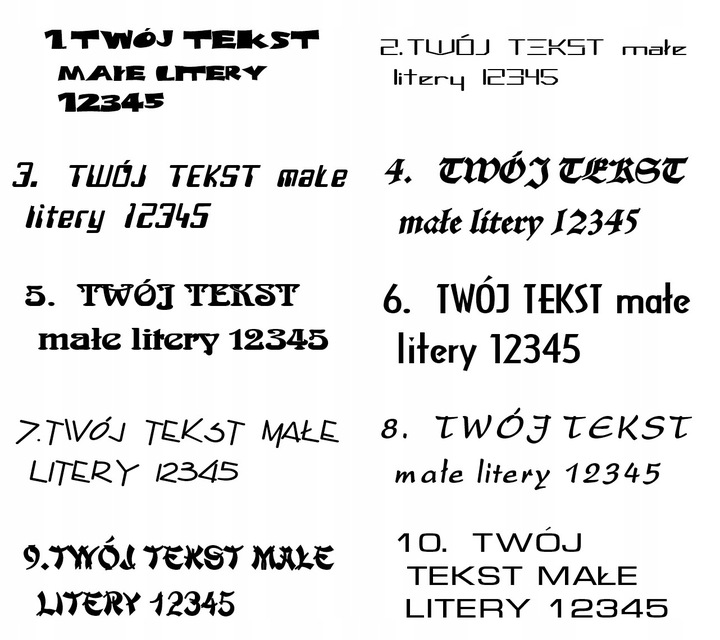 KOSZULKA Z WŁASNYM NADRUKIEM NAPIS LOGO TEKST 4XL