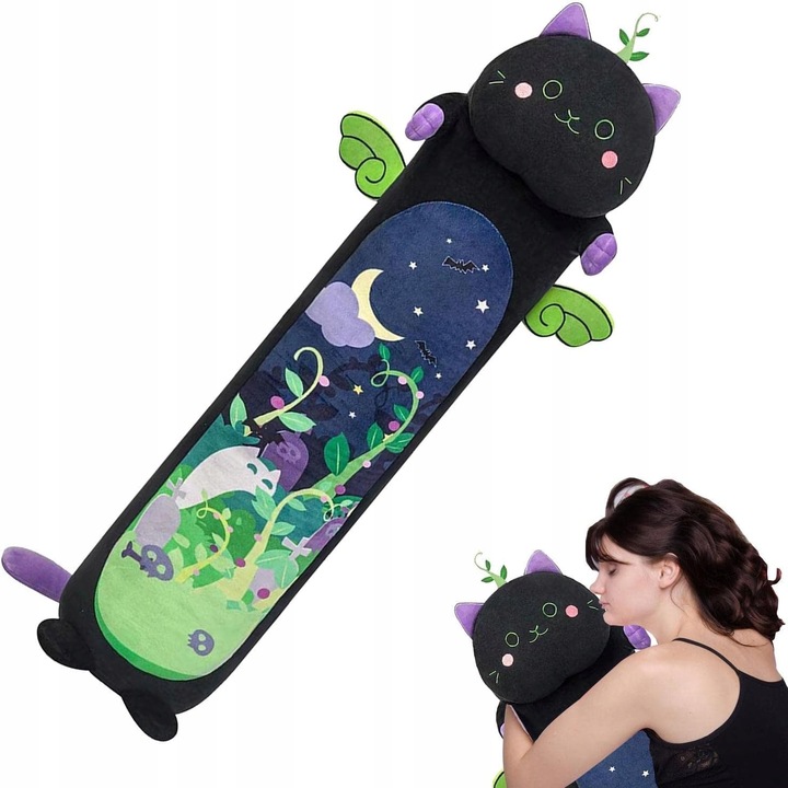 Kot Pluszak Maskotka Dlugi Kot Pluszak Koty Duzy Xxl100cm Idealny Prezent