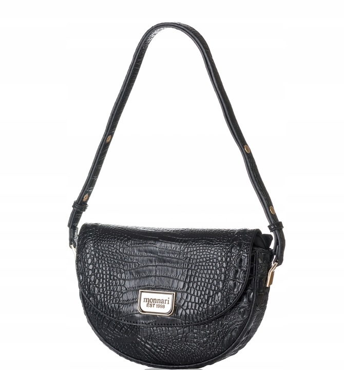 TOREBKA DAMSKA LISTONOSZKA MONNARI WIZYTOWA CROCO ELEGANCKA