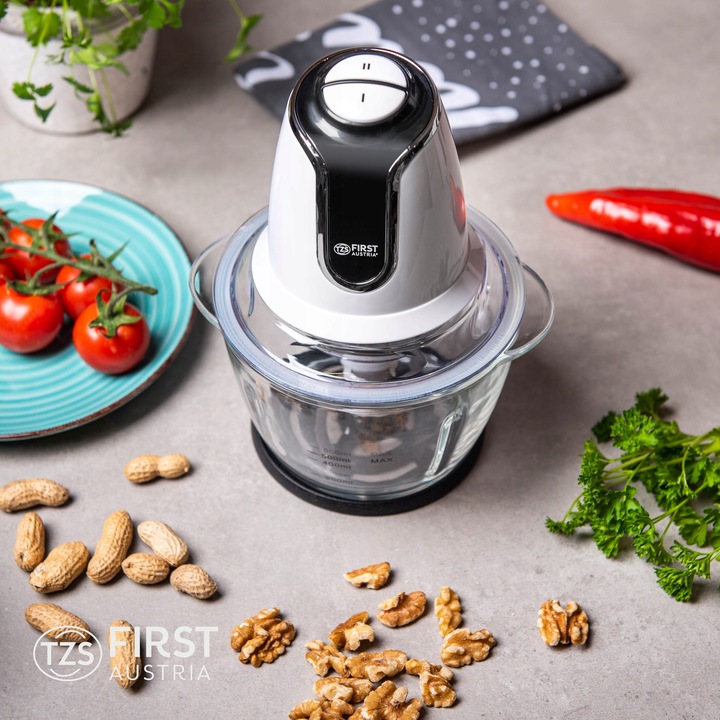 Rozdrabniacz SIEKACZ 1200 ml 4 NOŻE FIRST AUSTRIA