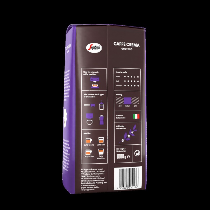 Kawa ziarnista Segafredo Caffe Crema Gustoso 1kg