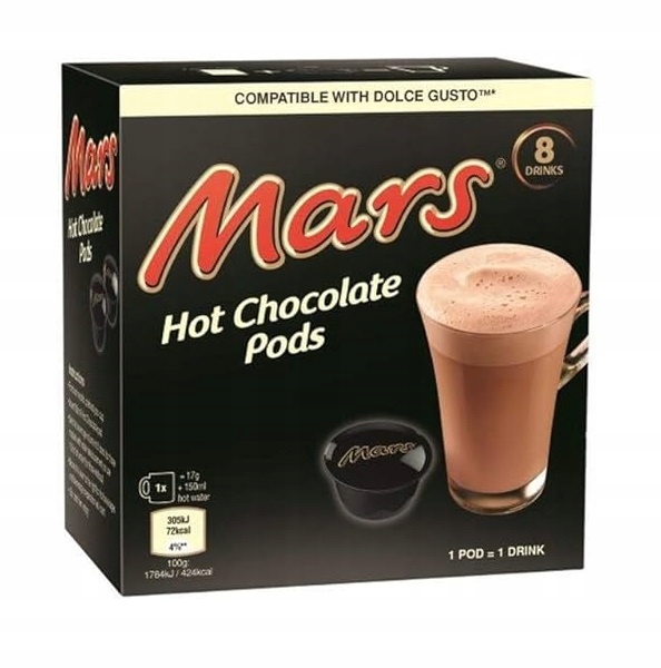Kapsułki MARS, TWIX, MALTESERS do Dolce Gusto 3 x 8 szt.