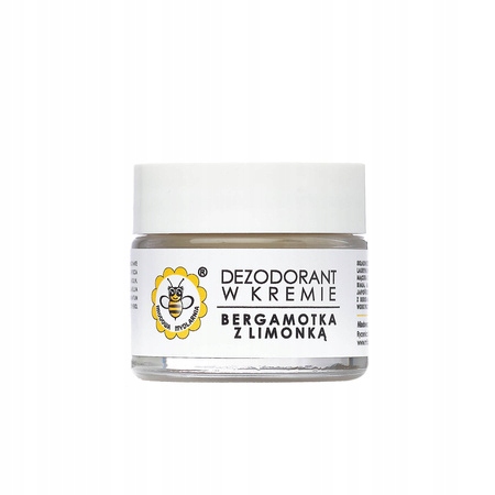 MIODOWA MYDLARNIA Dezodorant w kremie BERGAMOTKA