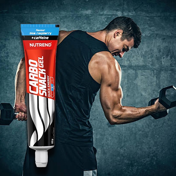 NUTREND CARBOSNACK 12x50 g TUBKA ŻEL ENEGETYCZNY