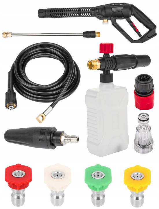 MYJKA CIŚNIENIOWA 300BAR 2500W TURBO RED TECHNIC