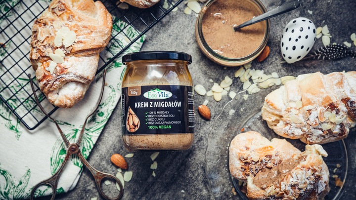 Pasta masło z migdałów migdałowe 500g