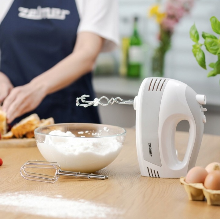 Mikser ręczny Zelmer ZHM2450 700W Biały 5 prędkości Funkcja Turbo