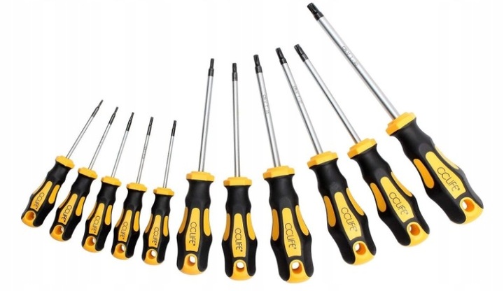 Zestaw śrubokrętów magnetycznych TORX CCLIFE CC5015 11 elementów