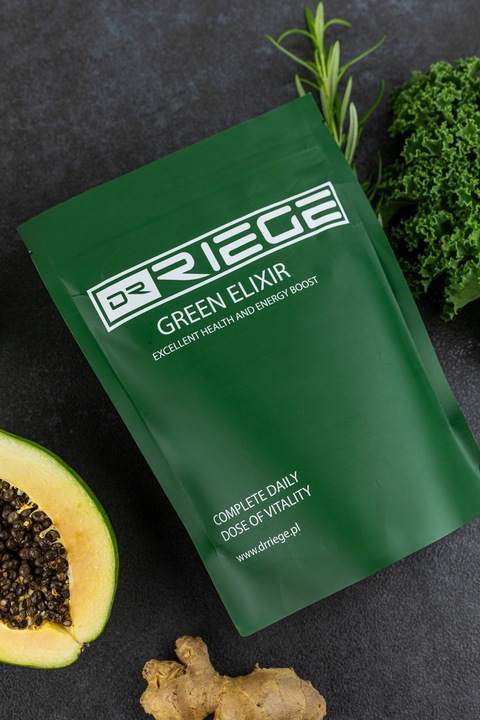 GREEN ELIXIR witaminy minerały antyoksydanty probiotyki zdrowie suplement