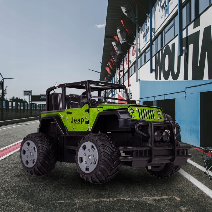 SAMOCHÓD AUTO TERENOWE JEEP RC 1:20 METALOWE ZDALNIE STEROWANE DLA CHŁOPCA
