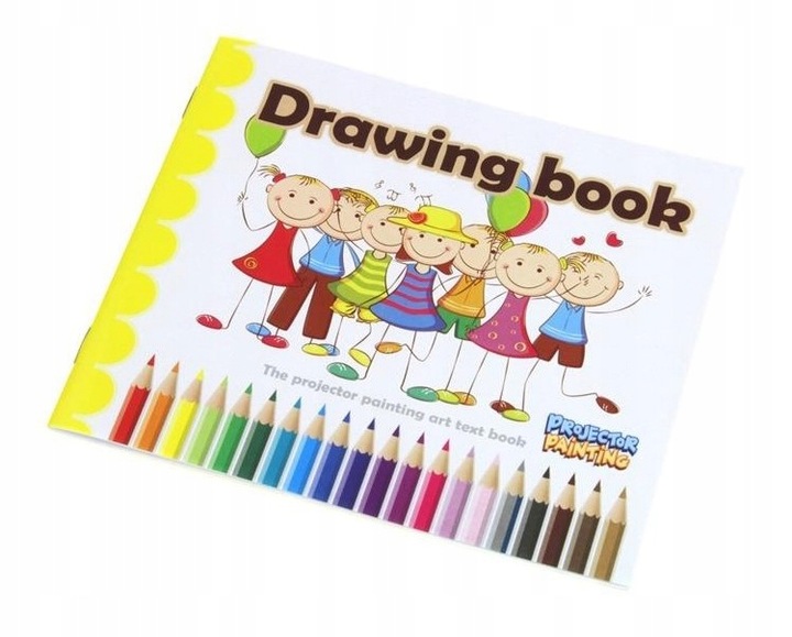 PROJEKTOR RZUTNIK DO NAUKI RYSOWANIA ZE SLAJDAMI DLA DZIECI + MAZAKI