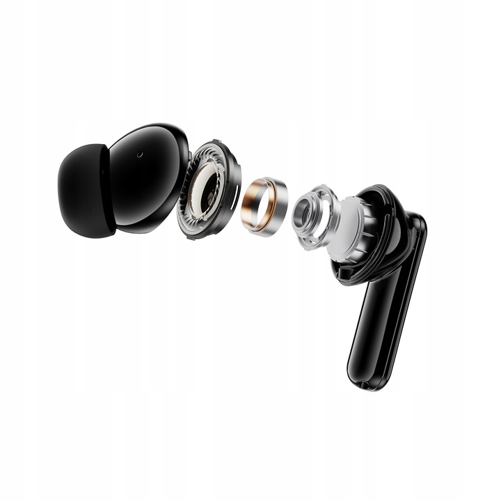 Słuchawki Bezprzewodowe TONSIL T50 BT CZARNE Bluetooth Dokanałowe IPX5 V5.3