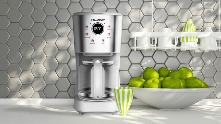 Ekspres przelewowy Blaupunkt CMD802WH 1,5 l srebrny/szary