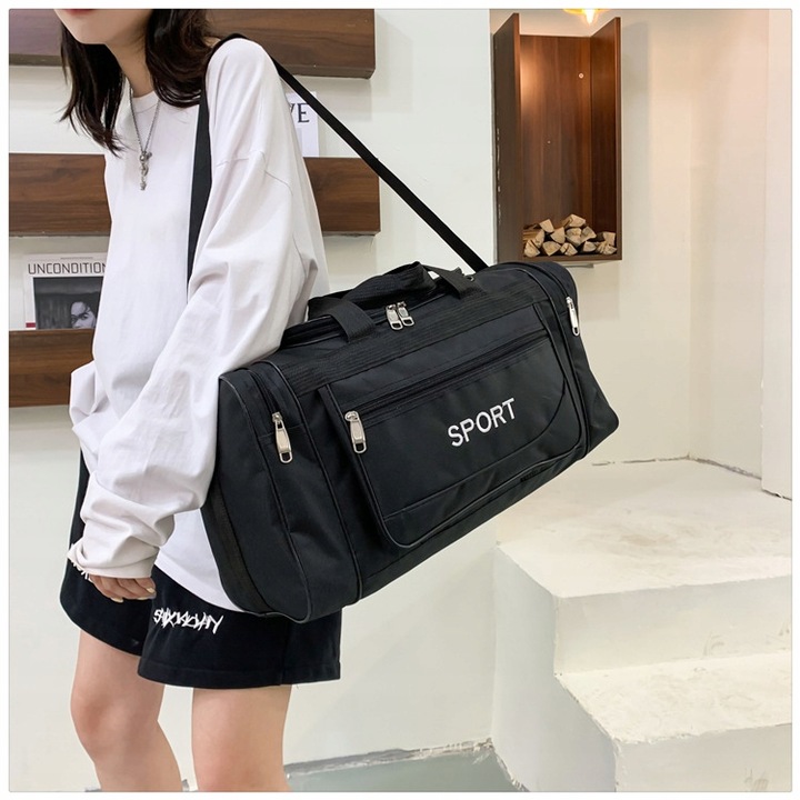 Torba Podróżna czarny 70x24x31cm