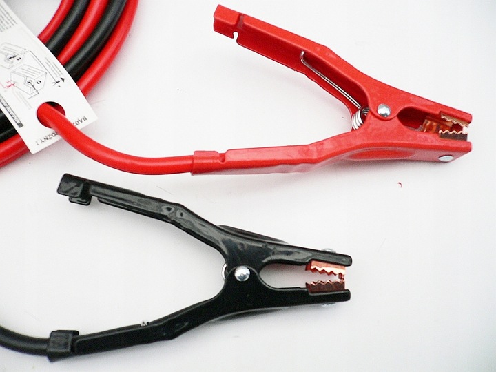 Przewody kable rozruchowe 600A / 2 x 4,5m - GRUBE