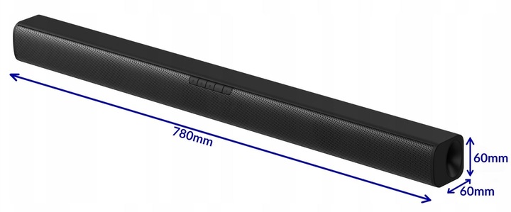 GŁOŚNIK BLUETOOTH SOUNDBAR 120W USB do KOMPUTER PC