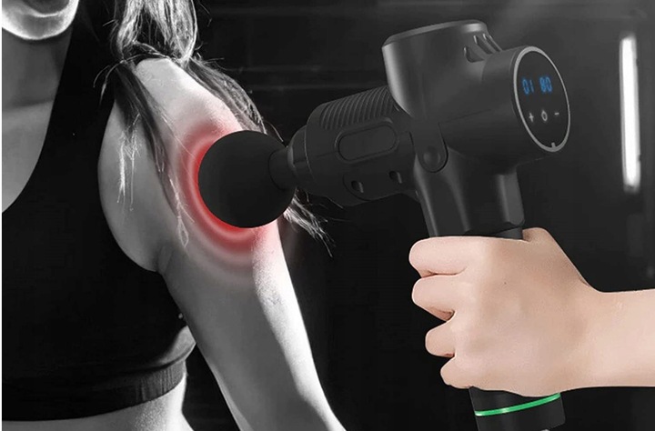 Pistolet wibrujący do masażu MASAŻER ręczny (E066)