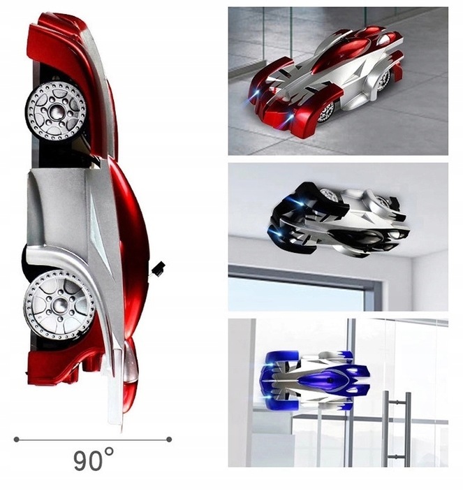 AUTO JEŻDŻĄCE PO ŚCIANIE SUFICIE SAMOCHÓD NA PILOT DLA DZIECI