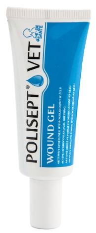 JM SANTE POLISEPT VET WOUND GEL opatrunek żelowy dla PSA I KOTA 30 ml