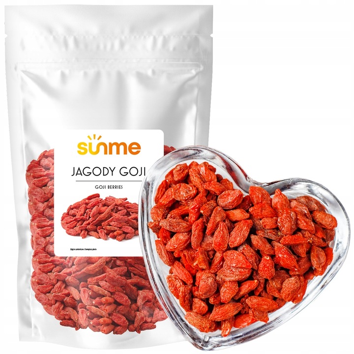 JAGODY GOJI 1kg OWOCE SUSZONE WYSOKA JAKOŚĆ 1000g jakość