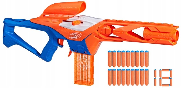 NERF N-Series Wyrzutnia Pinpoint Blaster + strzałki F8621