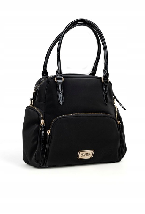 Torebka Monnari BAG5710-020 z materiału czarna