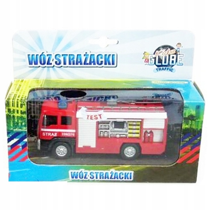 STRAŻ POŻARNA WÓZ STRAŻACKI ŚWIATŁO DŹWIĘK 17s