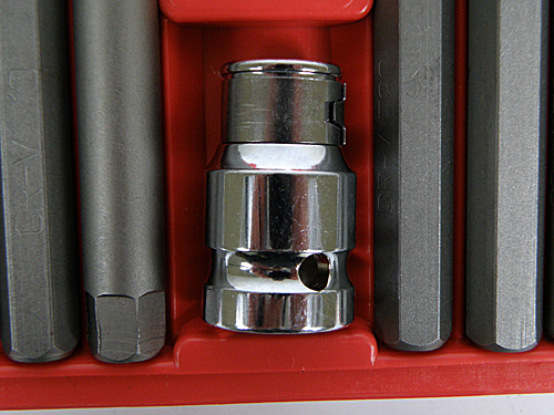 ZESTAW BITÓW KLUCZY IMBUS SPLINE TORX 40 el BITY KOŃCÓWKI IMBUSOWE