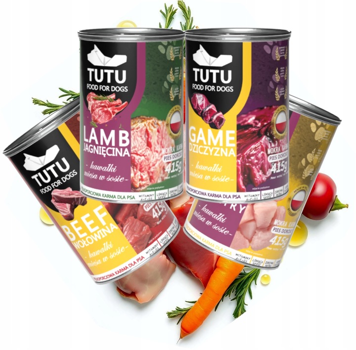 BATON 70% MIĘSA + GRATIS TUTU KARMA DLA PSA 20x900 MIX KIEŁBASA TUF TUF