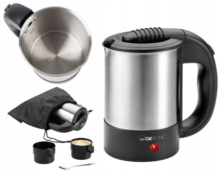 CZAJNIK ELEKTRYCZNY PODRÓŻNY 0,5L BPA FREE CLATRONIC WKR