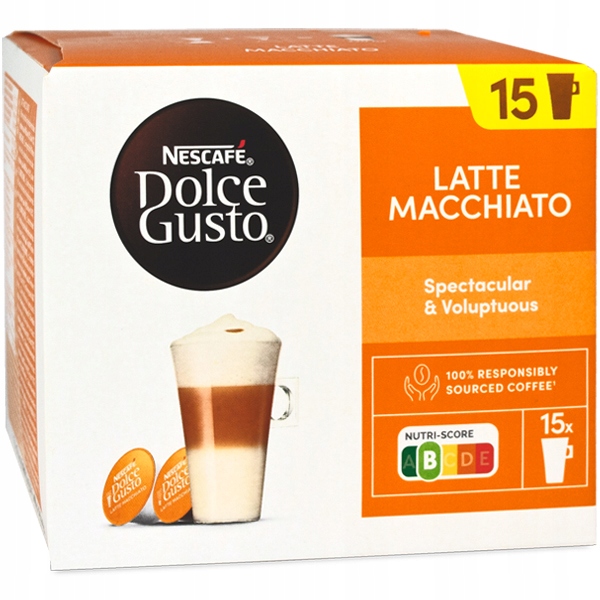 Kawa NESCAFE DOLCE GUSTO LATTE MACCHIATO 30szt + videobook GRATIS