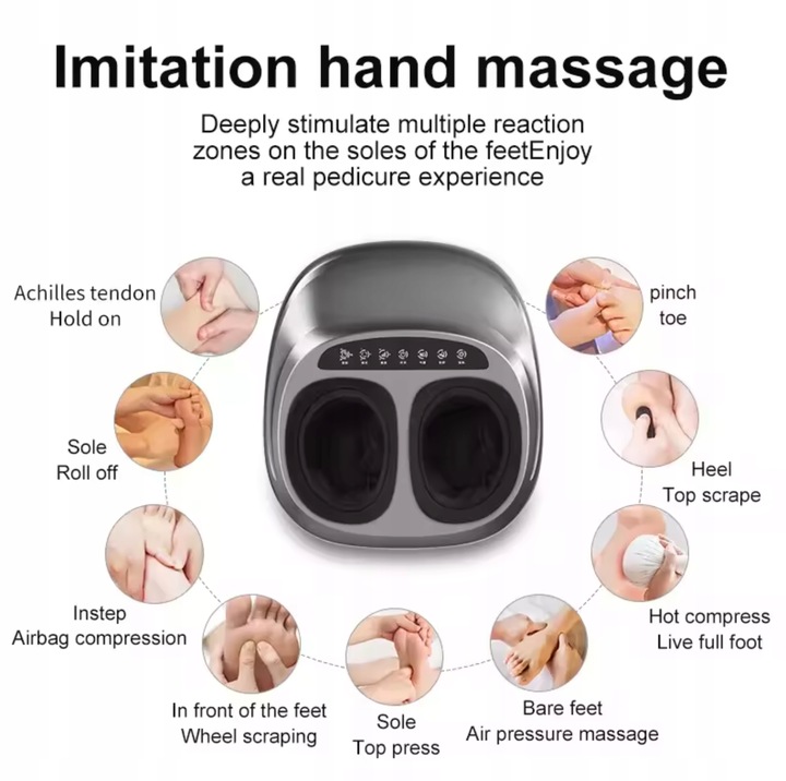 MASAŻER DO STÓP ELEKTRYCZNY RELAKS