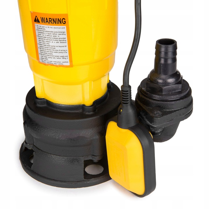 POMPA DO WODY BRUDNEJ SZAMBA z ROZDRABNIACZEM PŁYWAK 25000 l/h MŁYNEK