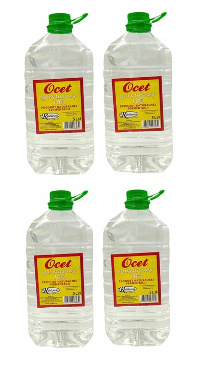 Ocet spirytusowy 4 x 5 L OCET 20 L OCTU